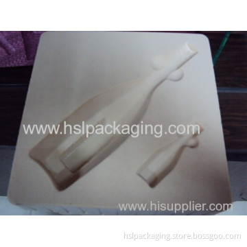 Plastic Flocking Blister Packaging Tray For Cellphone 